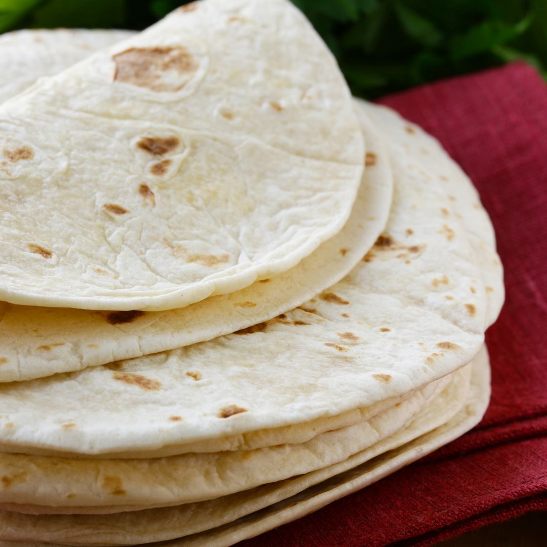 ¿Cuántas calorías tiene la Tortilla de harina? Dietana